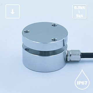 R403 Flat Compression Column Force Sensor